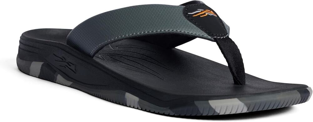 SITKA Men's Sandal Black Size 9 Quick Dry Water Friendly Non Slip Flip Flop